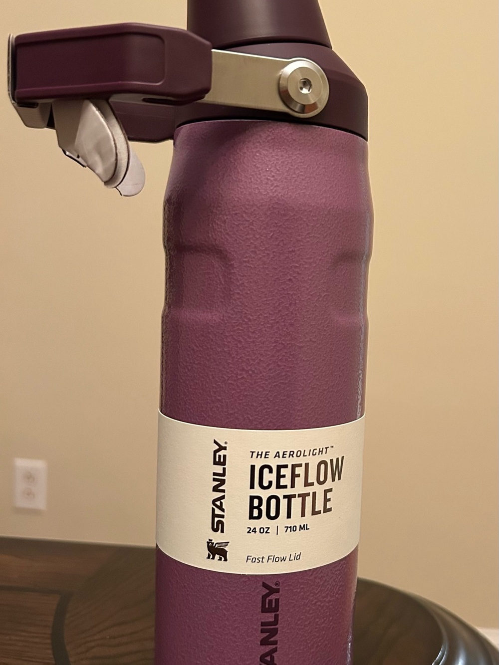 Stanley Plum IceFlow 24 oz Bottle with Fast-Flow Lid